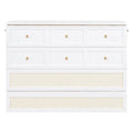Nestfair Full - Size Murphy Bed with Spacious Drawers